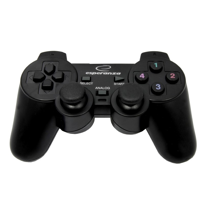 Gamepad USB pentru PC, Playstation 3, cu vibratii , Esperanza, RESIGILAT - imagine 5